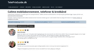 
                            10. Callme - Anmeldelse | Mobildækning | Kundetilfredshed ...