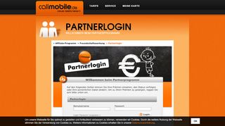 
                            6. callmobile.de - Partnerlogin