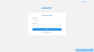 
                            2. Callpicker - Admin