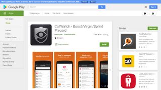 
                            8. CallWatch - Boost/Virgin/Sprint Prepaid - Apps on Google Play