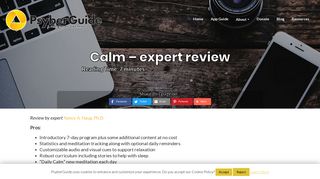
                            12. Calm - expert review | PsyberGuide