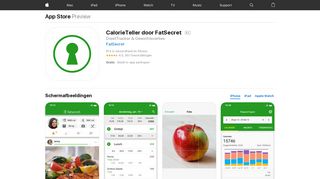 
                            6. CalorieTeller door FatSecret in de App Store - iTunes - Apple