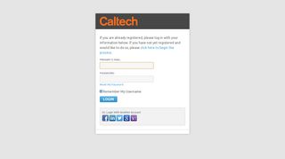 
                            7. Caltech - Login - iModules