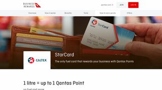 
                            9. Caltex StarCard - Fuel Card | Qantas Business Rewards