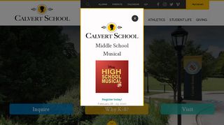 
                            6. Calvert School | Private Elementary and Middle School in Baltimore, MD