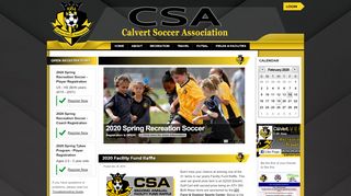 
                            12. Calvert Soccer Association