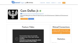 
                            10. Cam Dallas Jr. (CamDallasFanChannel) Channel Stats and ...