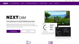 
                            3. CAM | Free PC Monitoring Software | NZXT