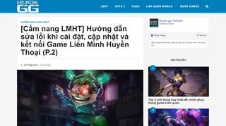 
                            11. [Cẩm nang LMHT] Hướng dẫn sửa lỗi khi cài đặt, cập nhật và kết nối ...