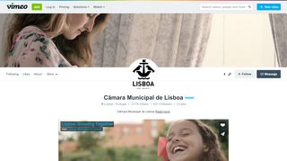 
                            11. Câmara Municipal de Lisboa on Vimeo