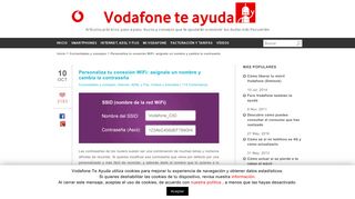 
                            1. Cambia el nombre y la contraseña de tu WiFi y ... - Vodafone te ayuda