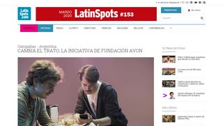 
                            12. Cambiá el trato, la iniciativa de Fundación Avon - LatinSpots