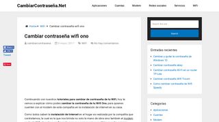 
                            11. Cambiar contraseña wifi ono » CambiarContraseña.Net