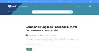 
                            4. Cambiar de Login de Facebook a entrar con usuario ... - The ...