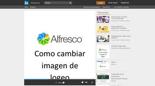 
                            7. Cambiar imagen login - Slideshare