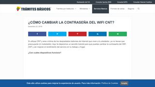 
                            6. Cambiar la contraseña del WiFi CNT en 4 pasos (Ecuador 2019)
