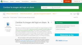 
                            8. Cambiar la imagen del login en share | Alfresco Community