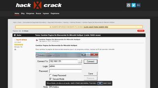 
                            5. Cambiar Pagina De Bienvenida En Mikrotik HotSpot - Hack x Crack