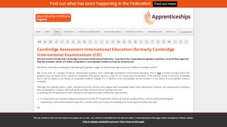 
                            13. Cambridge Assessment International Education (formerly ...