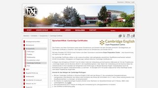 
                            9. Cambridge Certificate - Freiherr-vom-Stein-Gymnasium Leverkusen