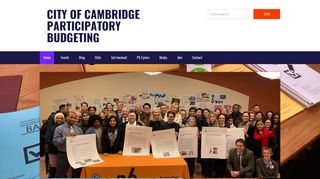 
                            8. Cambridge Participatory Budgeting