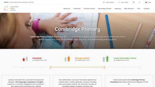 
                            6. Cambridge program PS | Lower primary school | International School ...