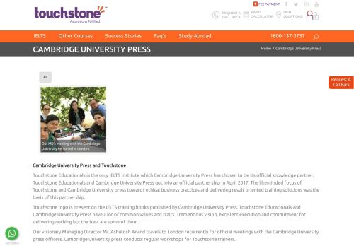 
                            11. Cambridge University Press - Touchstone