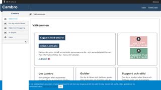 
                            11. Cambro : Cambro : Välkommen - Umeå universitet