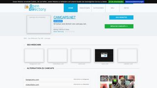 
                            13. Camcaps.net - Und 50 ähnliche Webseiten wie Camcaps - ODir