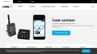 
                            7. CAME CONNECT Gateway La tecnologia per controllare da remoto le ...