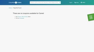 
                            13. Camel Coupons - Top Offer: $2.00 Off - CouponCabin