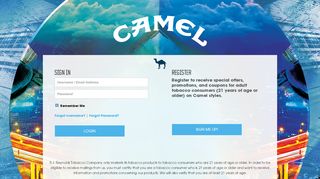 
                            1. Camel.com – Camel Cigarettes Official Website