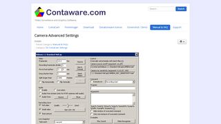 
                            4. Camera Advanced Settings - Contaware.com