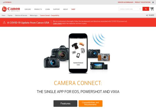 
                            13. Camera Connect - Compatibility - Canon USA