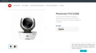 
                            10. Caméra de surveillance pour particulier Motorola FOCUS85 Wi-Fi HD ...