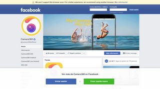 
                            4. Camera360 - Inicio | Facebook