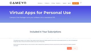 
                            3. Cameyo Personal | Free Application Virtualization