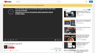 
                            9. Camfrog Multiple Login 2016 - YouTube