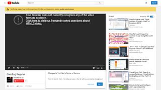 
                            9. Camfrog Register - YouTube