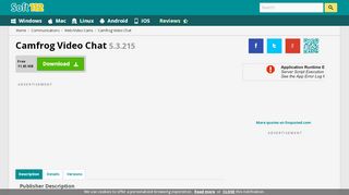 
                            13. Camfrog Video Chat 5.3.215 Free Download