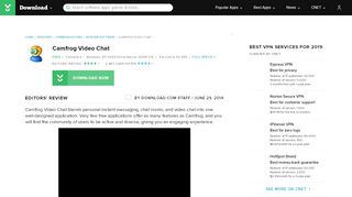 
                            4. Camfrog Video Chat - Free download and software reviews - CNET ...