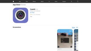 
                            5. CamHi on the App Store - iTunes - Apple