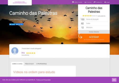 
                            1. Caminho das Palestras - Vídeos Gratuitos - Hélio Couto