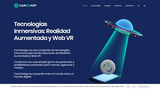 
                            3. CamOnApp - Realidad Aumentada