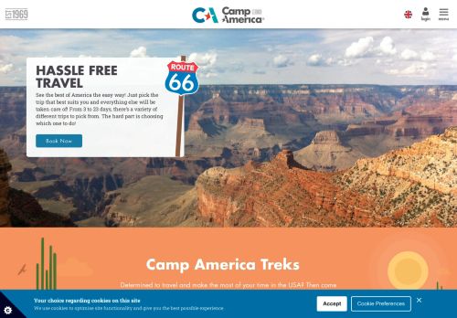 
                            10. Camp America Treks