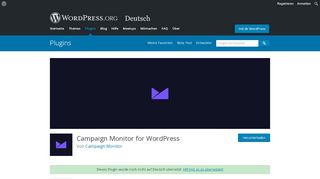 
                            6. Campaign Monitor | WordPress.org