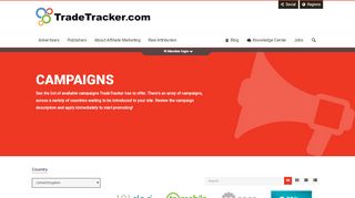 
                            9. Campaigns - TradeTracker.com | Affiliate Marketing | Performance ...