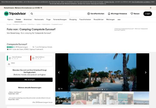 
                            7. Camping Campéole Eurosurf - Bild von Campeole Eurosurf, Hyères ...