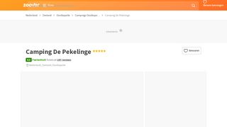 
                            10. Camping De Pekelinge in Oostkapelle Nederland | Reviewcijfer: 8.2 ...