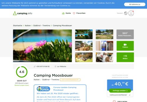 
                            5. Camping Moosbauer - Camping.info